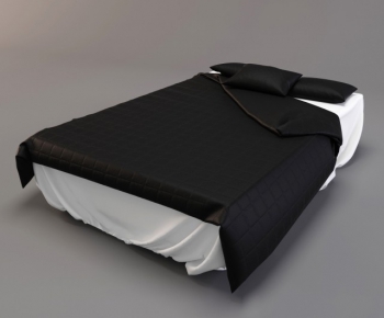 Modern Double Bed-ID:312376494