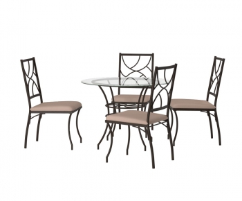 Modern Dining Table And Chairs-ID:939144822
