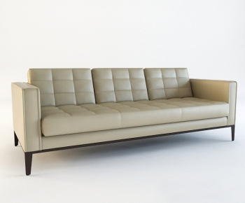 Modern Three-seat Sofa-ID:489023453