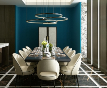 Modern Post Modern Style Dining Room-ID:807614488