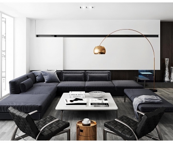 Modern Simple Style Sofa Combination-ID:450670254