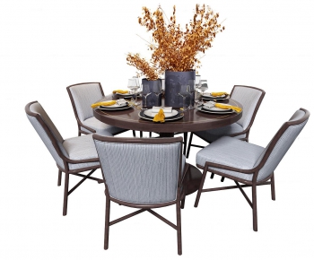 Modern Dining Table And Chairs-ID:686360632