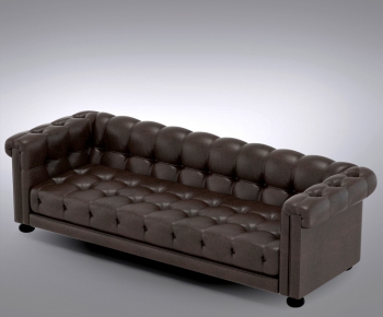 European Style Three-seat Sofa-ID:446306314