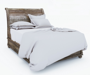 European Style Double Bed-ID:779751498