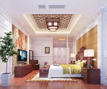 Chinese Style Bedroom-ID:954560231