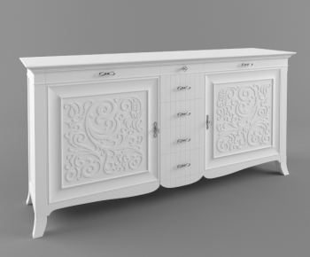 Post Modern Style Side Cabinet/Entrance Cabinet-ID:421271755