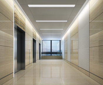 Modern Corridor/elevator Hall-ID:150792411