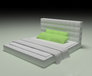 Modern Double Bed-ID:494177434