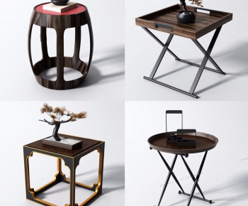 New Chinese Style Side Table/corner Table-ID:472345675