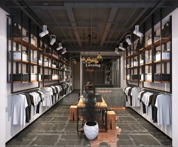 Industrial Style Clothing Store-ID:283728539