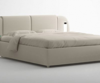 Modern Double Bed-ID:692269915