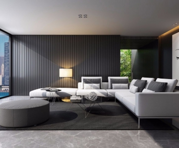 Modern A Living Room-ID:427781616