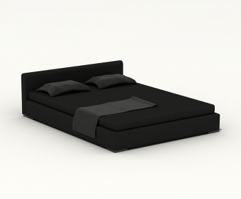 Modern Double Bed-ID:735825474
