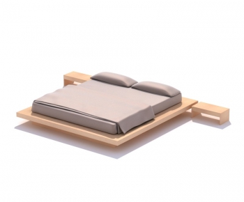 Modern Double Bed-ID:474933678
