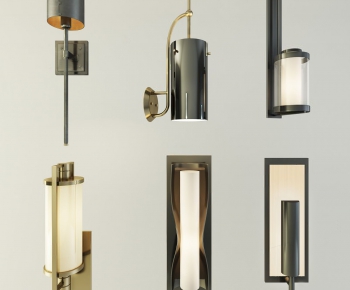 Modern New Chinese Style Wall Lamp-ID:498295735