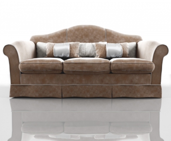 European Style Three-seat Sofa-ID:548093524