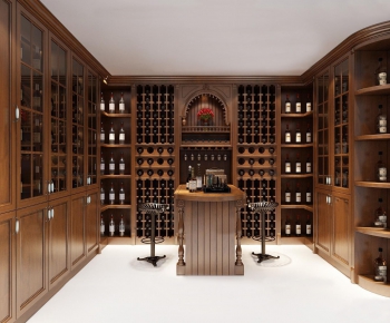 European Style Wine Cellar/Wine Tasting Room-ID:402834796