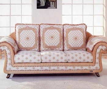 European Style Three-seat Sofa-ID:939233922