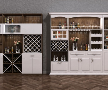 Modern Simple European Style Wine Cabinet-ID:704075871