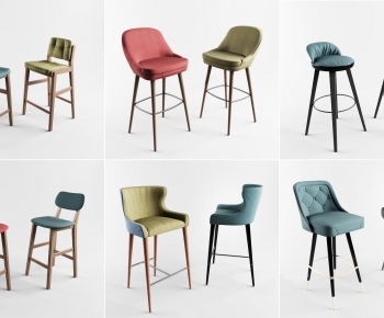 Nordic Style Bar Chair-ID:362268672
