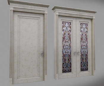 Simple European Style Door-ID:910093424