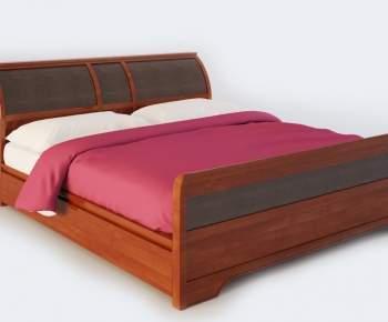 European Style Double Bed-ID:417866573