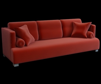 Modern Three-seat Sofa-ID:448000541