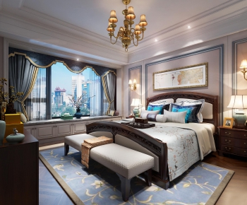 New Classical Style Bedroom-ID:372778248