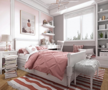 Nordic Style Girl's Room Daughter's Room-ID:460972418