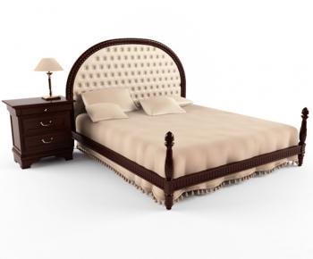European Style Double Bed-ID:561959118