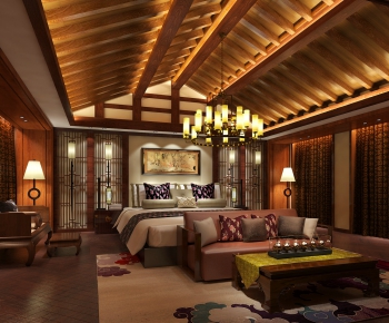 Chinese Style Guest Room-ID:252752581