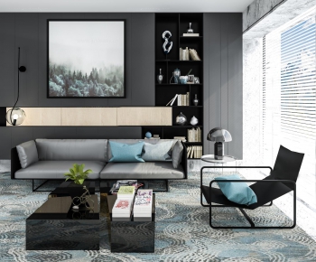 Post Modern Style A Sofa For Two-ID:484050832