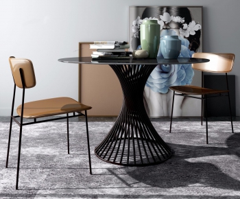 Modern Dining Table And Chairs-ID:862354479