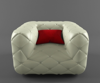European Style Single Sofa-ID:697287231