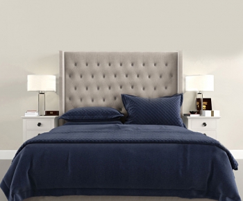 Modern Double Bed-ID:433858153
