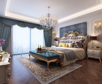 European Style Bedroom-ID:655479665