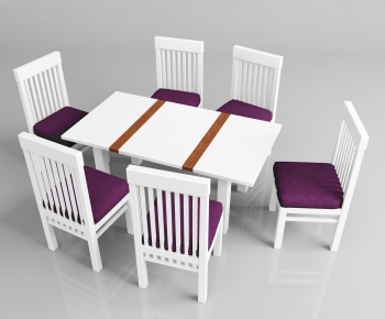 Modern Dining Table And Chairs-ID:482827114