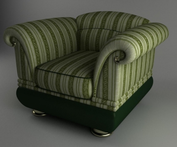 European Style Single Sofa-ID:745056219
