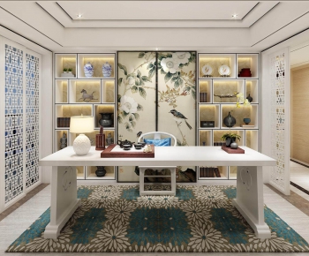 New Chinese Style Study Space-ID:377907723