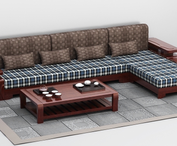New Chinese Style Multi Person Sofa-ID:189655279