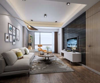 Modern A Living Room-ID:493894241