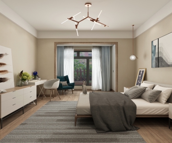 Modern Nordic Style Bedroom-ID:211063183