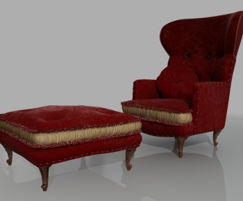 European Style Single Sofa-ID:636099459