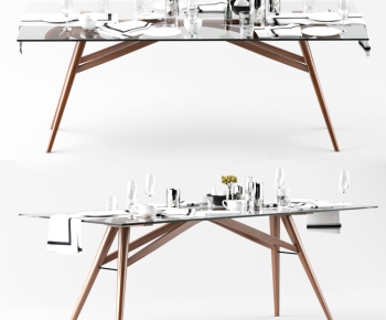 Modern Dining Table And Chairs-ID:986543437
