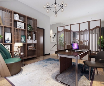 New Chinese Style Study Space-ID:541472129