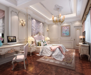 European Style Classical Style Bedroom-ID:964346219