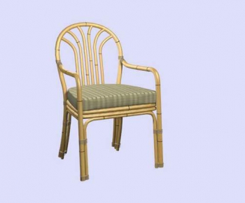 Southeast Asian Style Single Chair-ID:251534435