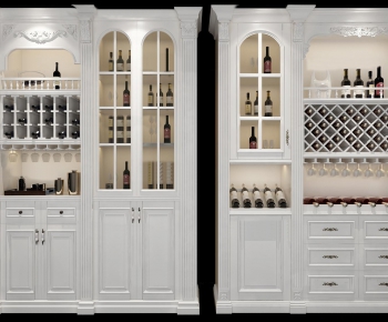 European Style Wine Cabinet-ID:731720167