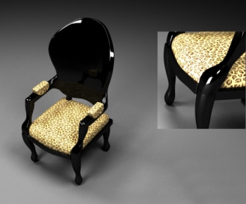 European Style Single Chair-ID:458215355