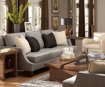 Modern American Style A Living Room-ID:818453713